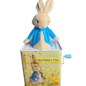 Kids Preferred Peter Rabbit Jack-in-the-Box Musical Toy Beatrix Potter 2021